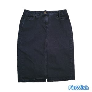 Paige denim pencil skirt